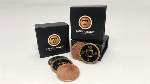 Silver Copper Brass Transposition Half Dollar By Tango Magic