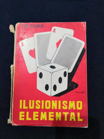 Market Fox (Antiguo) (Autografiado) Ilusionismo Elemental By Wenceslao Ciuro.